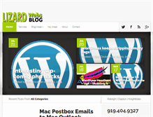Tablet Screenshot of blogs.lizardwebs.net